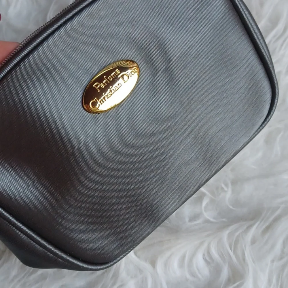 Vintage Christian Dior cosmetic bag